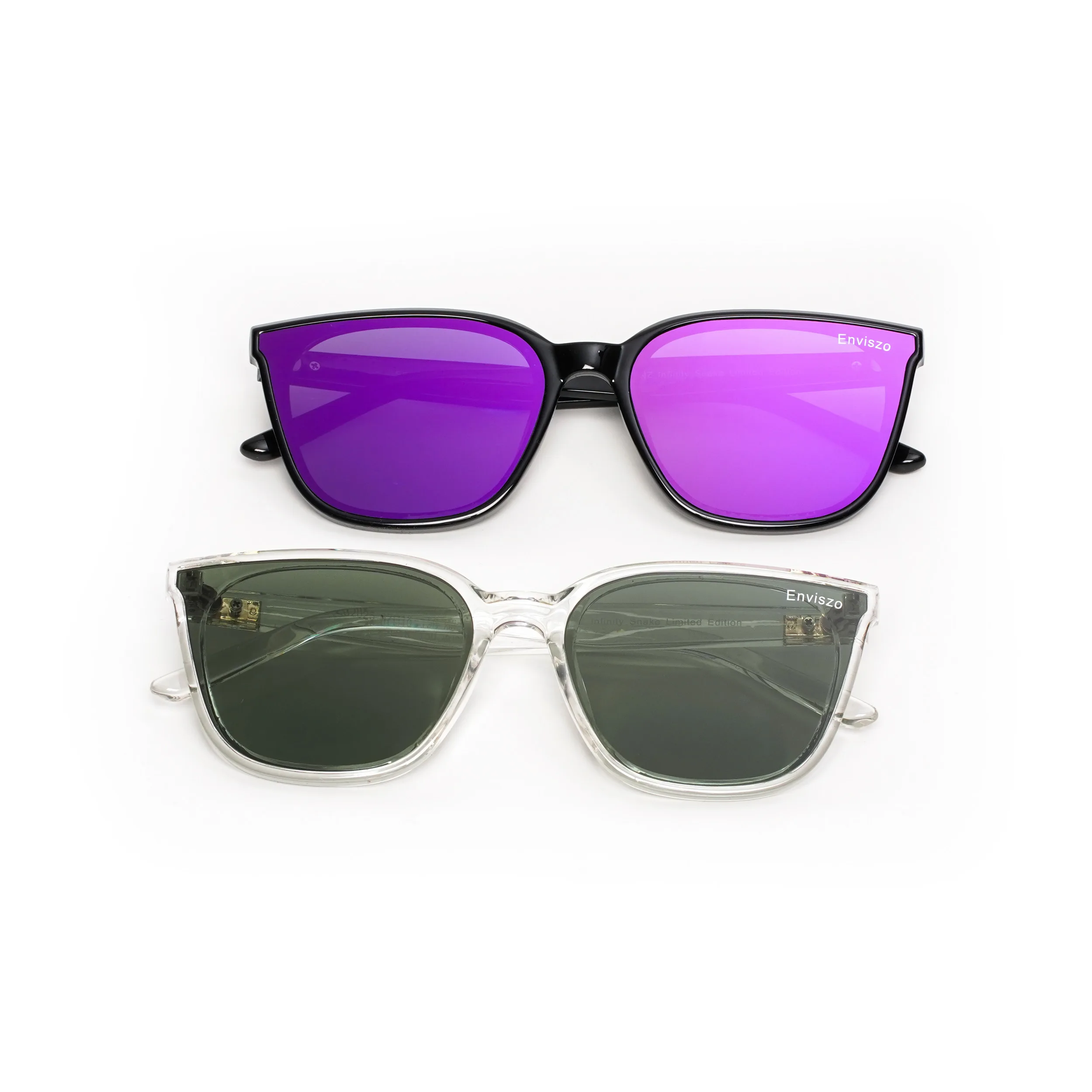 Enviszo แว่นตากันแดด ของแท้รับประกัน รุ่น Snake Limited Edition กันแสง UV400 โพลาไรซ์ Polarzied ตัดแสงสะท้อน รุ่น ES2025