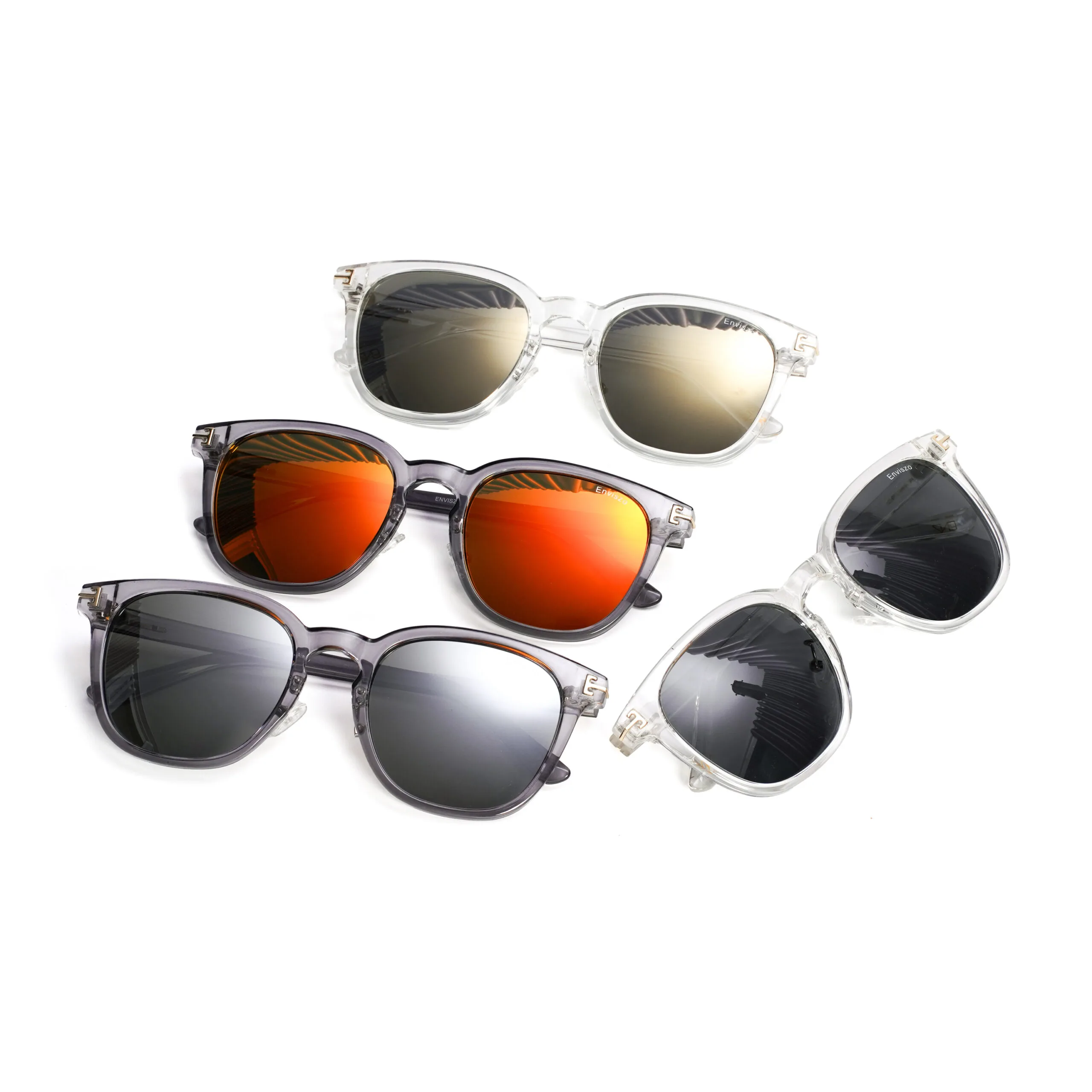 Enviszo แว่นตากันแดด ของแท้รับประกัน กันแสง UV400 โพลาไรซ์ Polarzied ตัดแสงสะท้อน รุ่น ES6008