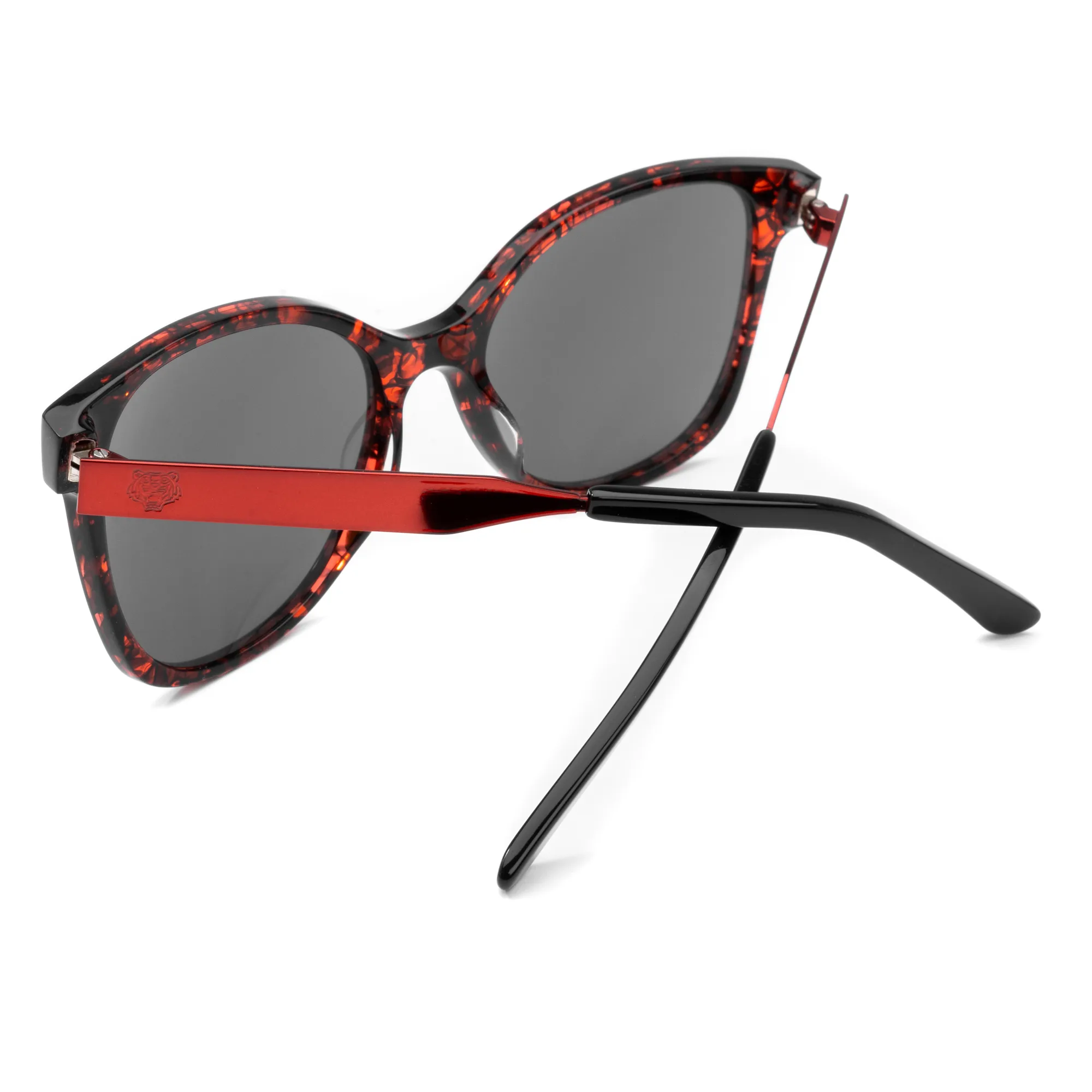 Kenzo เคนโซ่ แว่นตากันแดด ของแท้รับประกัน กันแสง UV400 รุ่น KZ3217 01 - Image 3
