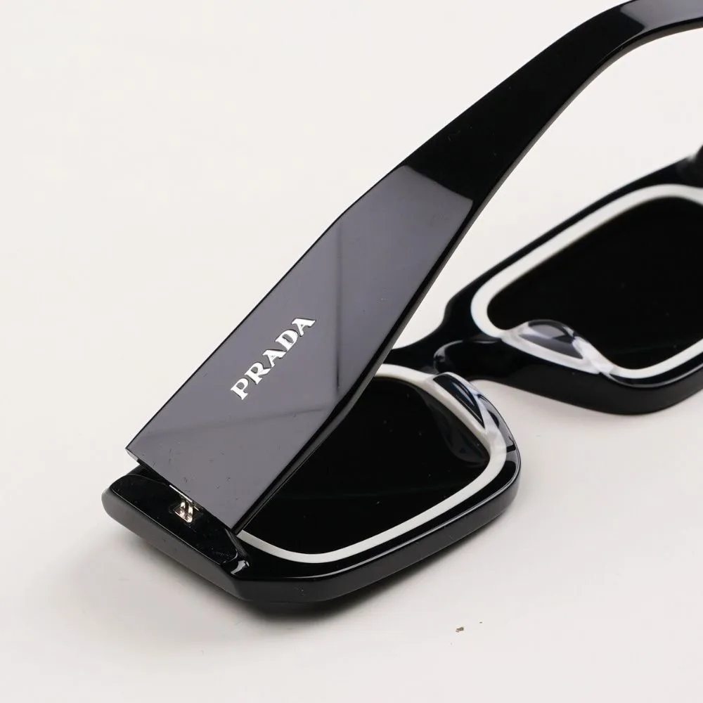 Prada PR 06YSF 09Q5S0 แว่นแจฮยอน โลโก้