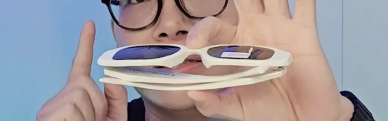 ขาแว่นไม่เท่ากัน