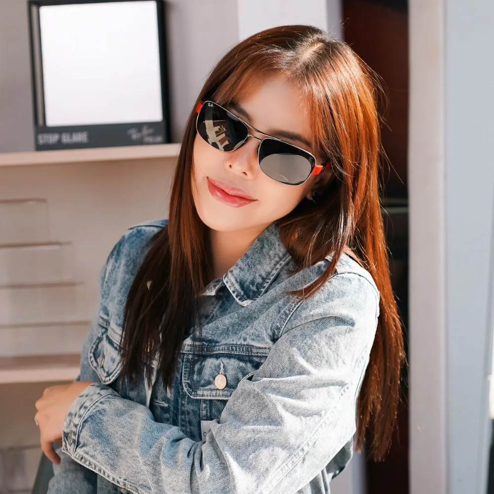 แว่น Ray-Ban RB3763M F01887 คนใส่