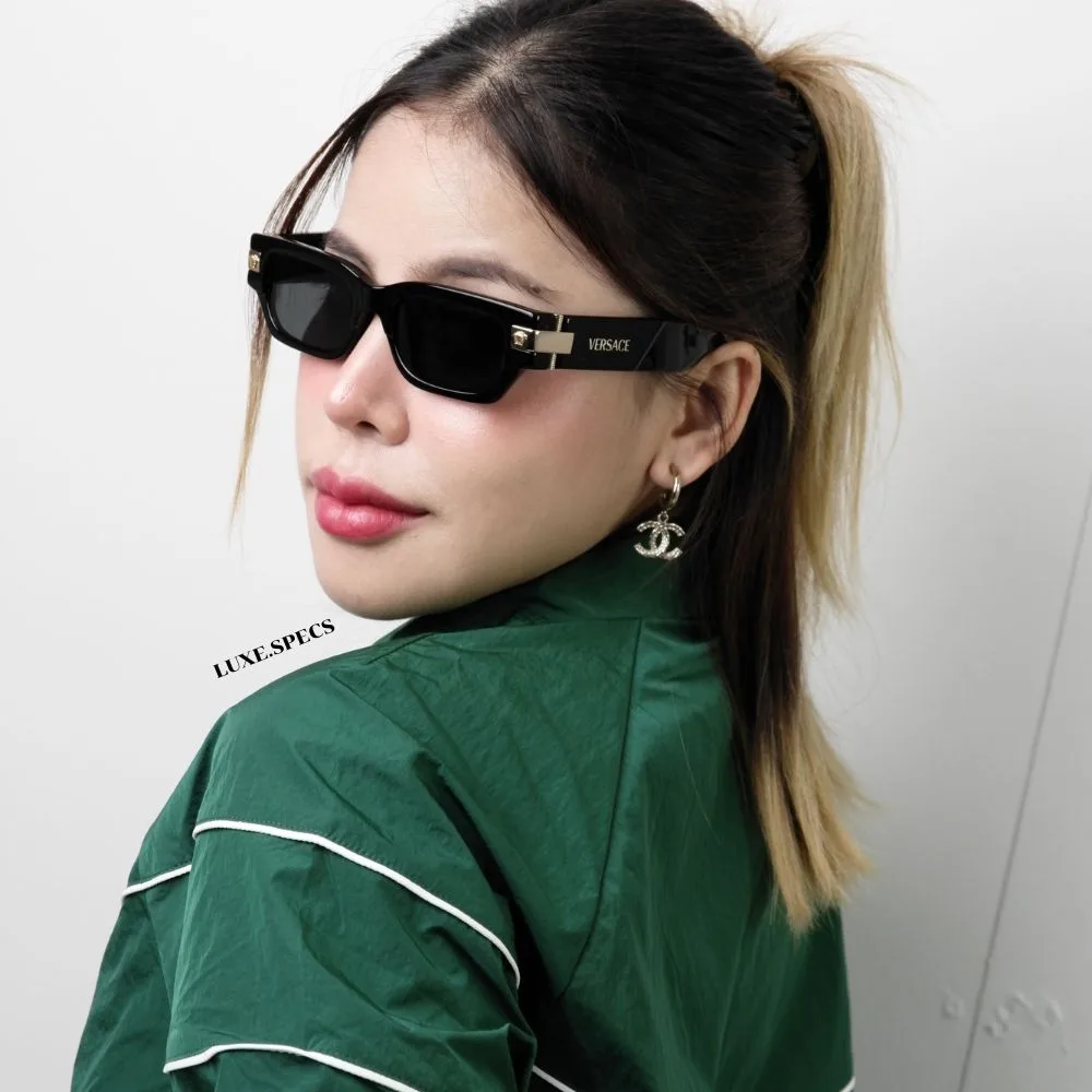 แว่น Versace VE4465F GB1/87 คนใส่