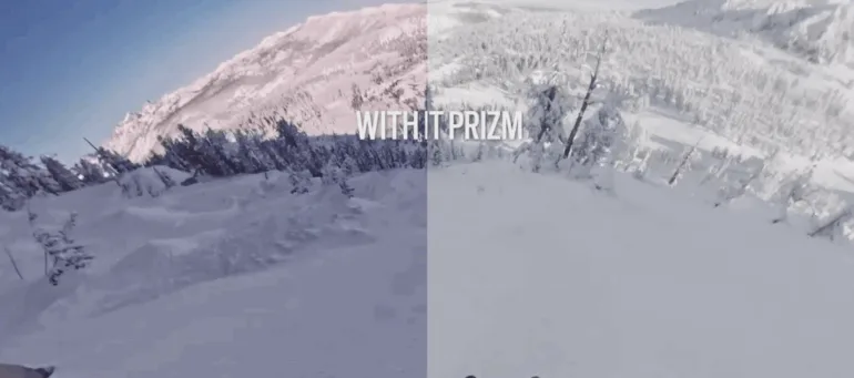oakley prizm snow มองจากแว่น