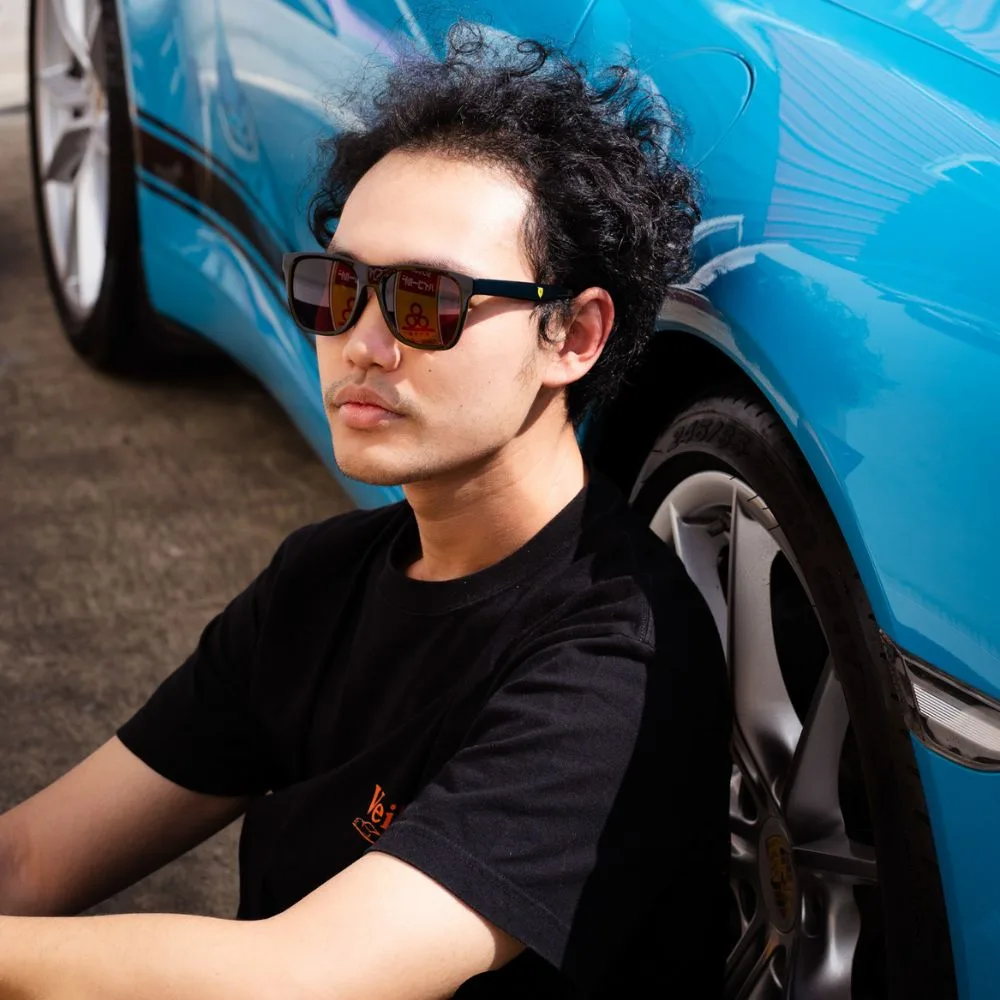 แว่น Ferrari Scuderia FZ6013D 501/1E คนใส่