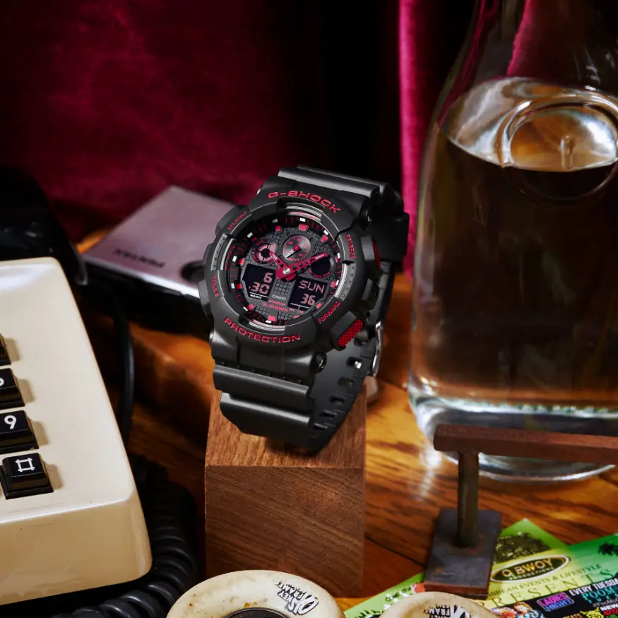 นาฬิกาข้อมือ G-SHOCK GA-100BNR-1A
