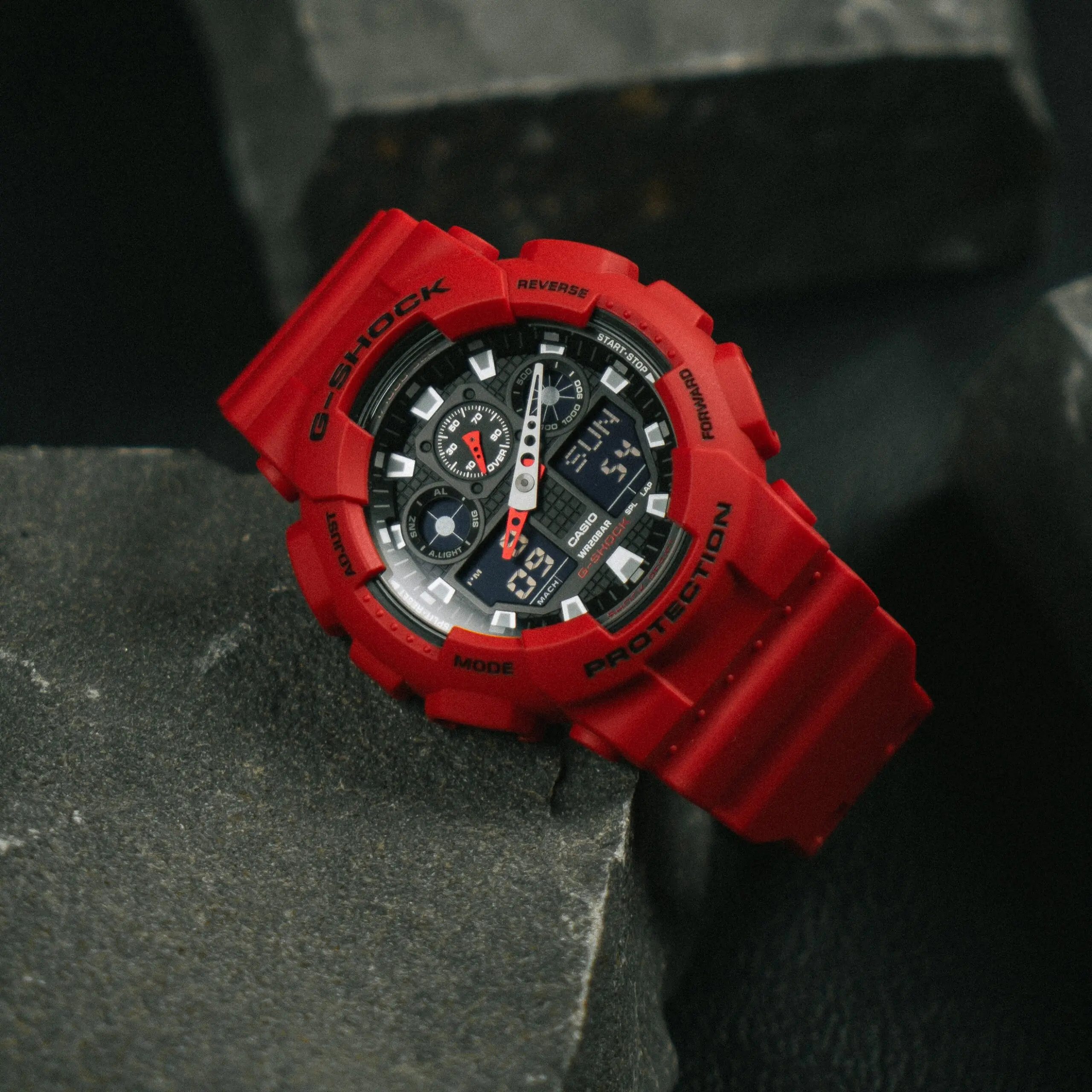 นาฬิกาข้อมือ G-SHOCK GA-100B-4ADR