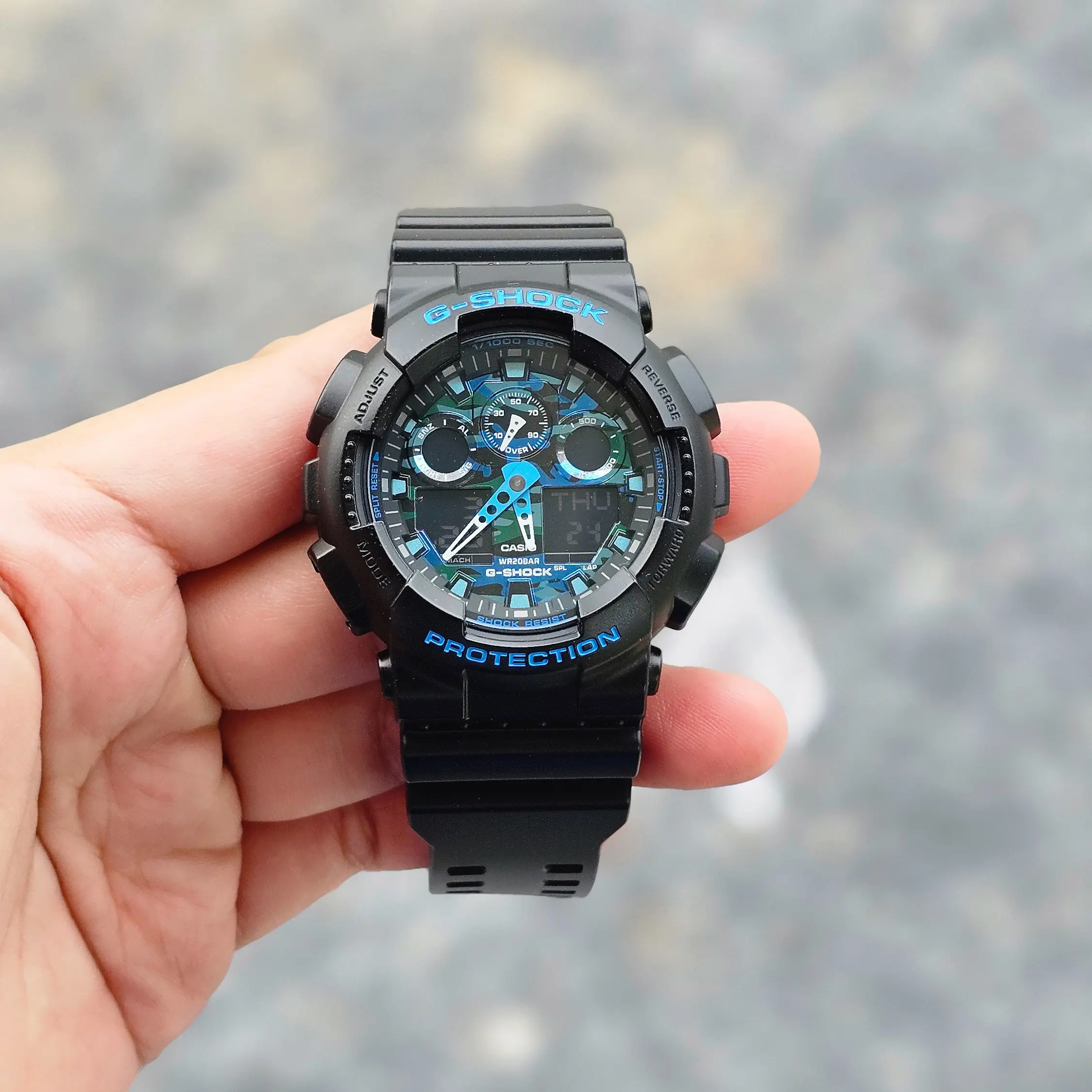 นาฬิกาข้อมือ G-SHOCK GA-100CB-1ADR