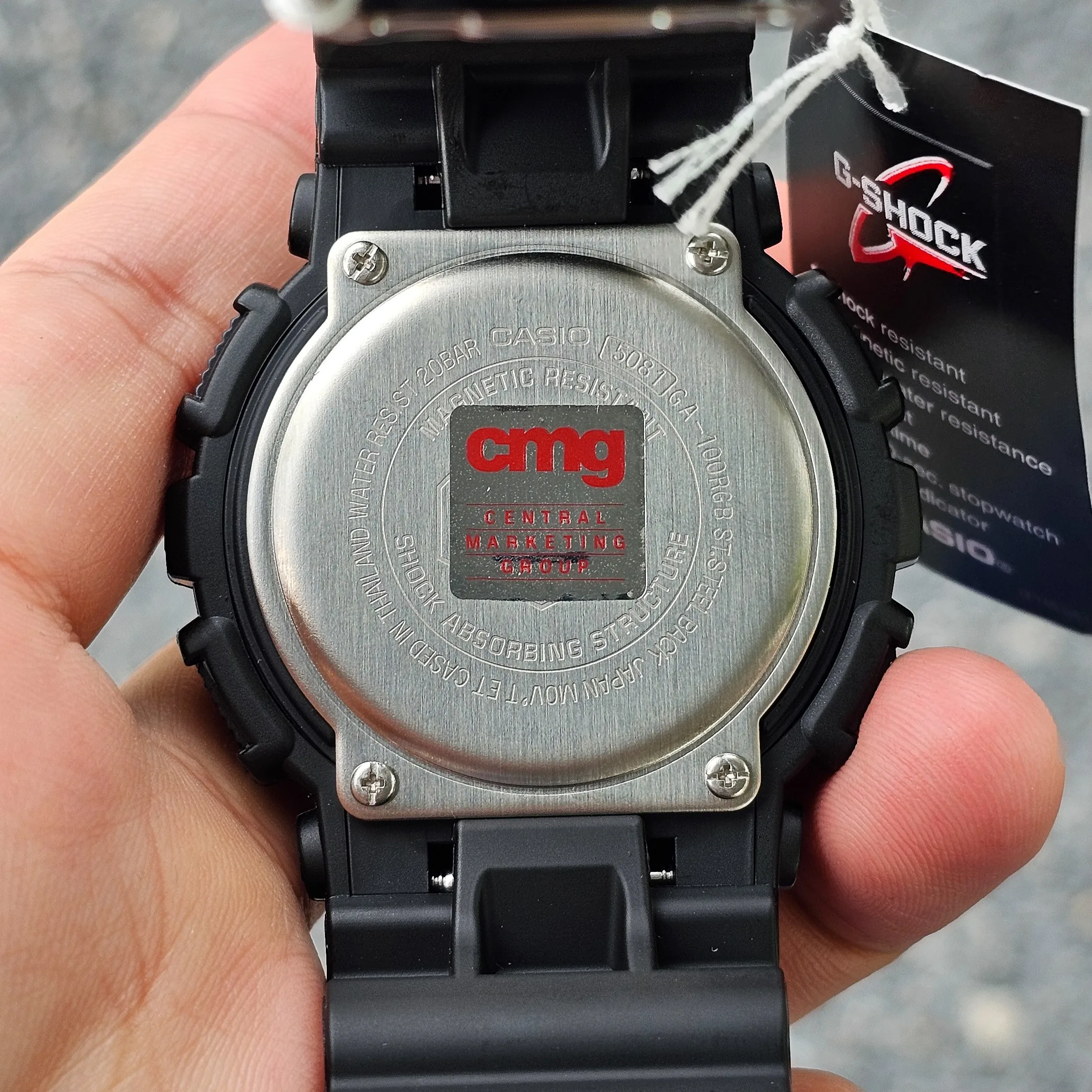 นาฬิกาข้อมือ G-SHOCK GA-100RGB-1A - Image 4