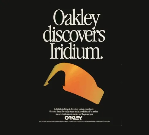 Oakley iridium