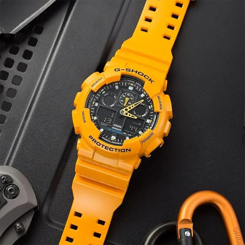 นาฬิกาข้อมือ G-SHOCK GA-100A-9ADR
