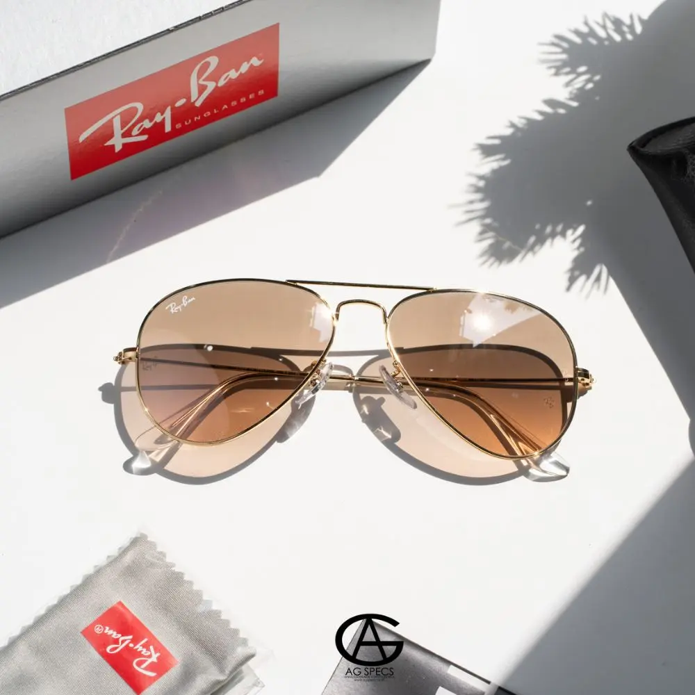แว่น Ray-Ban RB3025 001/3E หน้า