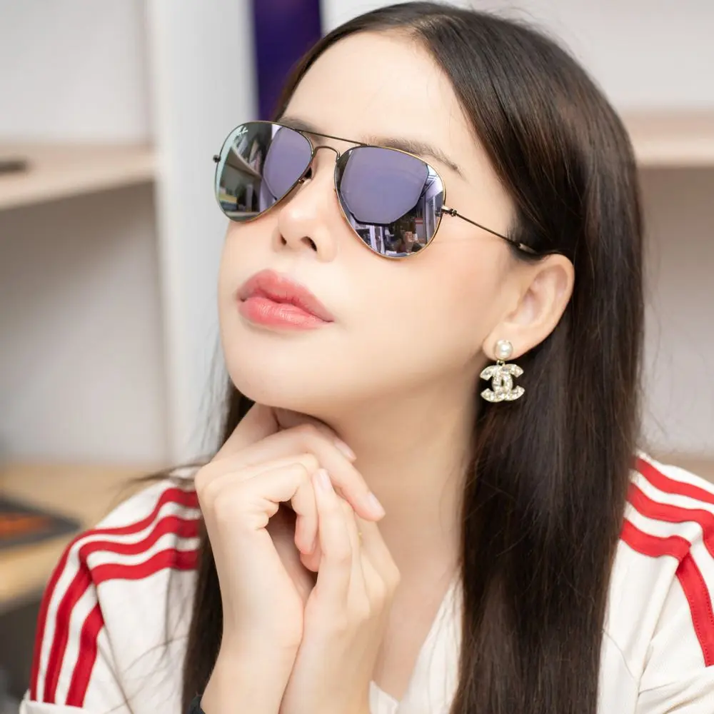 แว่น Ray-Ban RB3025 167/4K คนใส่