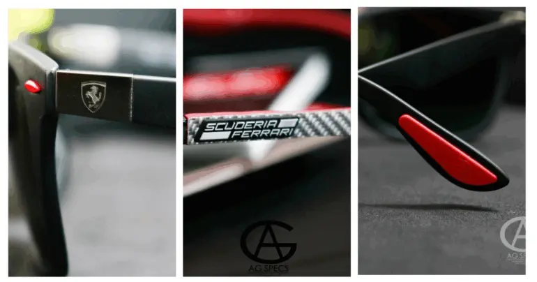 rayban ferrari material