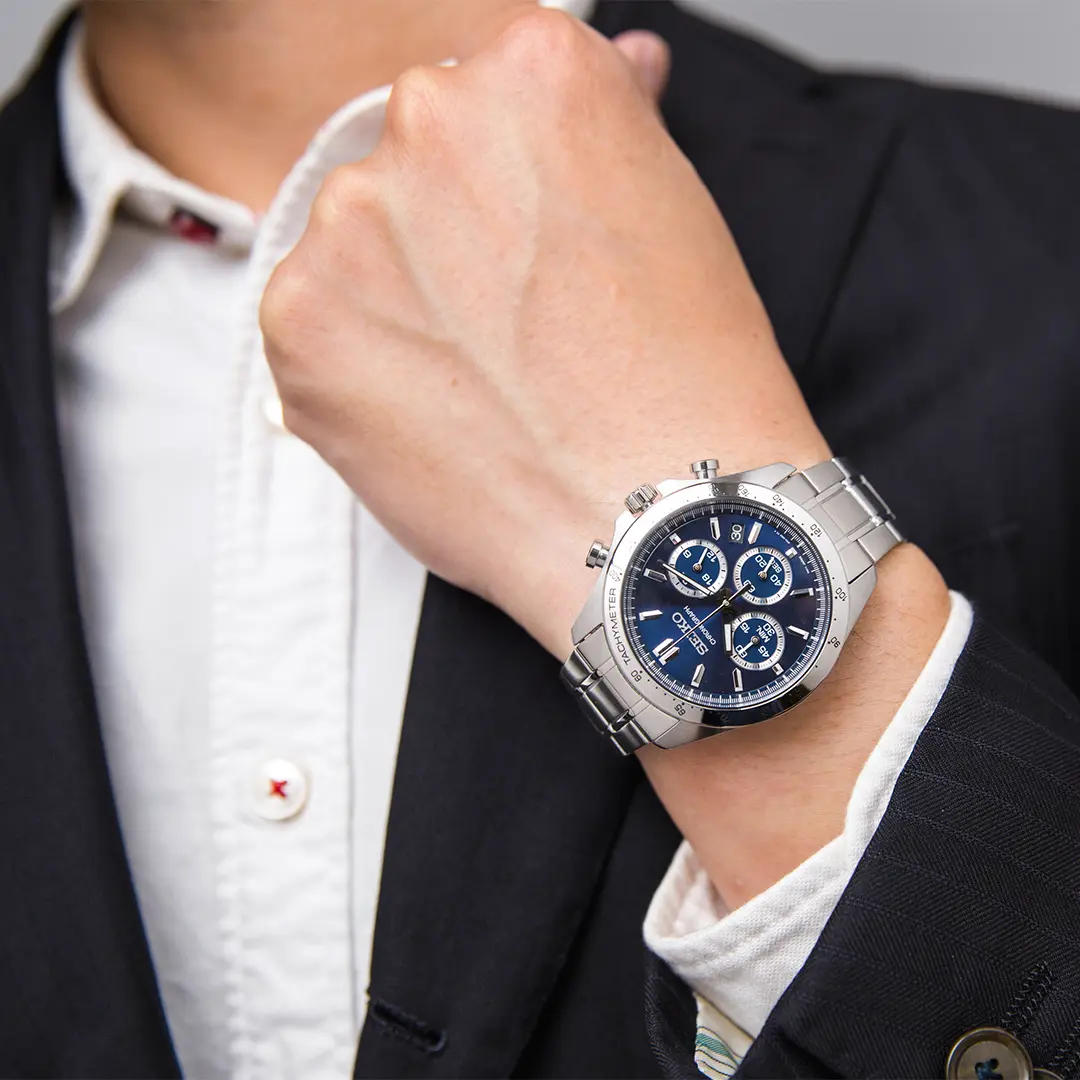 นาฬิกาข้อมือ Seiko Chronograph JDM SBTR011 - Image 6