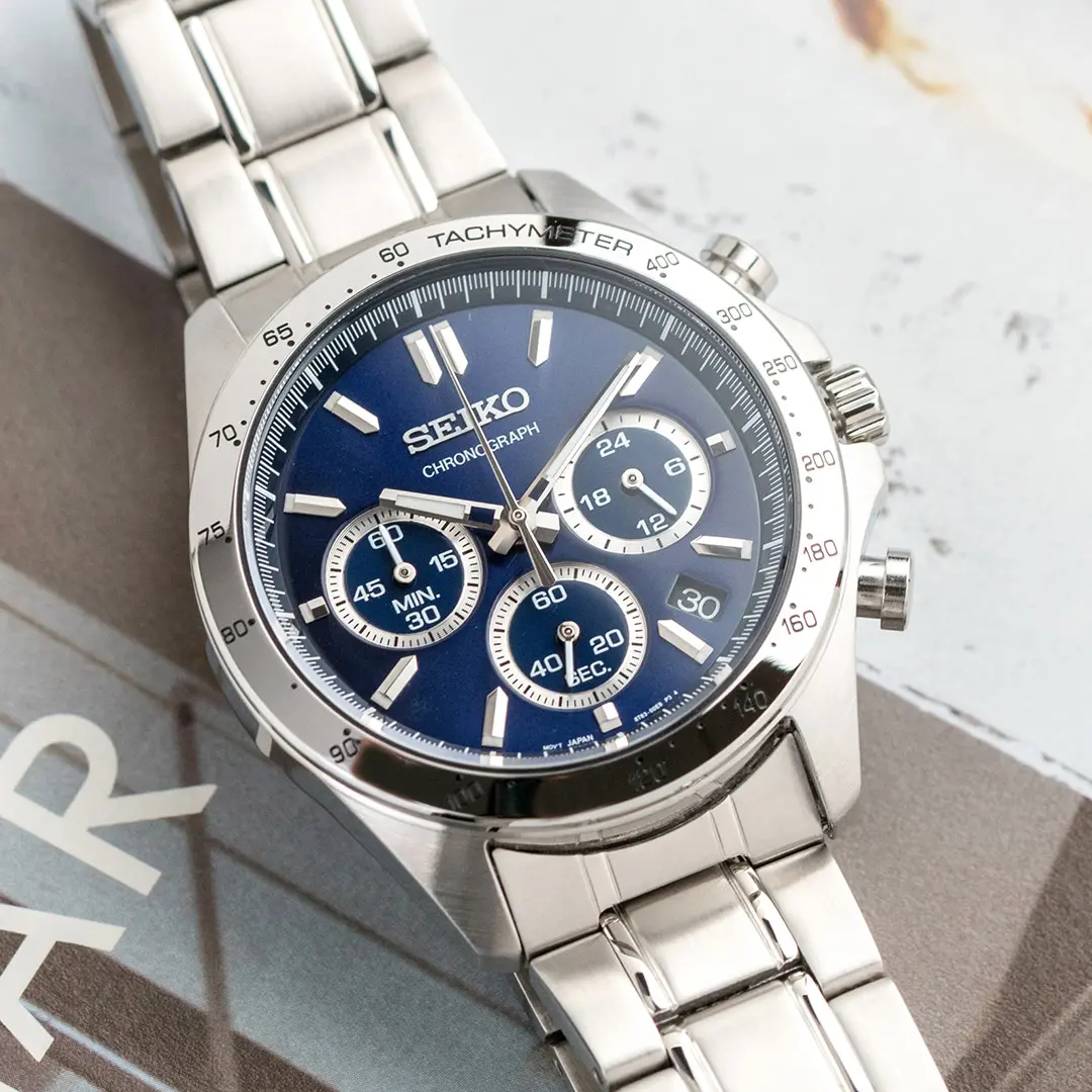 นาฬิกาข้อมือ Seiko Chronograph JDM SBTR011