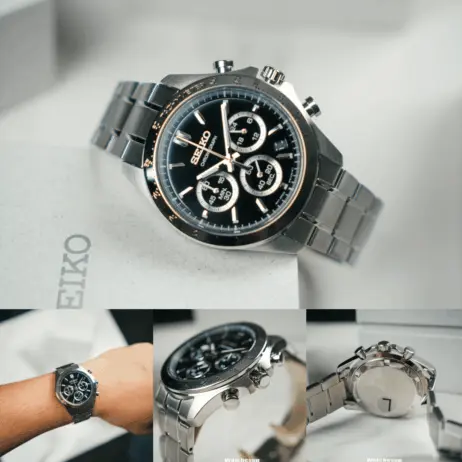 SEIKO นาฬิกาข้อผู้ชาย สายสเตนเลส รุ่น SBTR013