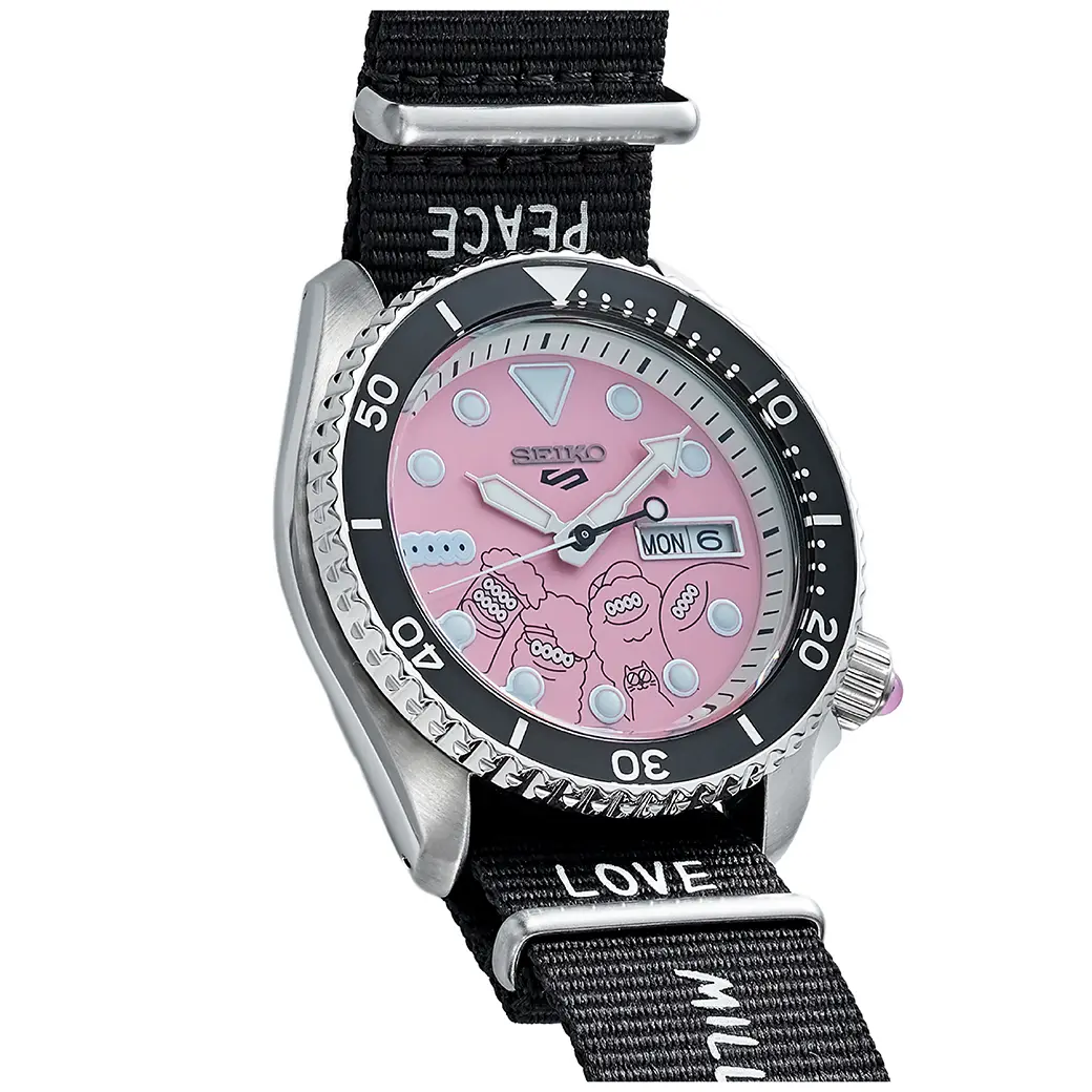 นาฬิกาข้อมือ New Seiko 5 Sports x Millions Monster Limited Edition รุ่น SRPL69K - Image 4