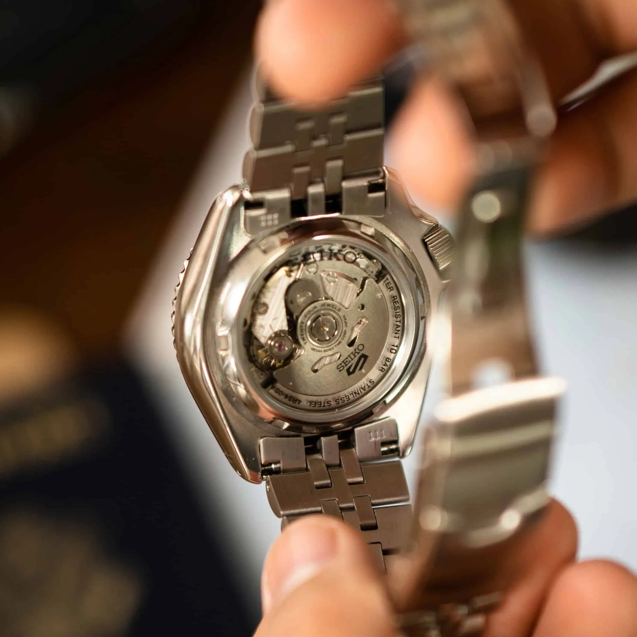 นาฬิกาข้อมือ Seiko 5 Sports GMT SSK001K - Image 6