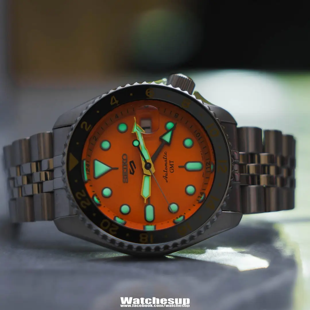 นาฬิกาข้อมือNew Seiko 5 Sports GMT SSK005K - Image 3