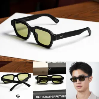 แว่น SUPER CARO BLACK MATTE
