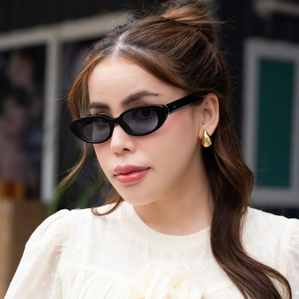 แว่น SUPER VEGA AZURE คนใส่