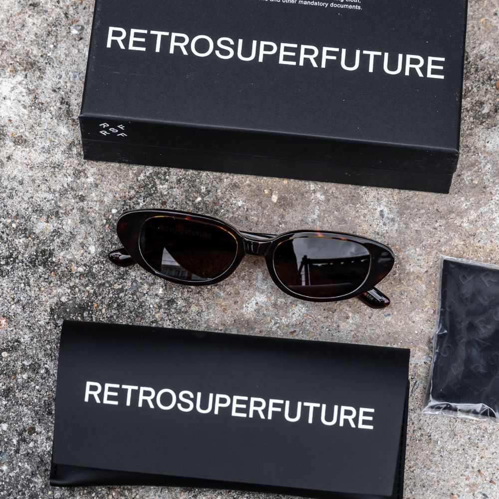 แว่น SUPER VEGA BURNT HAVANA หน้า
