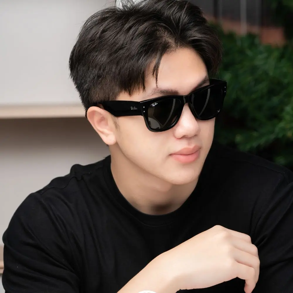 แว่น Ray-Ban RB0840SF 901/31 คนใส่