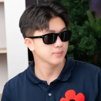 แว่น Ray-Ban RB2224F 601/B1 คนใส่