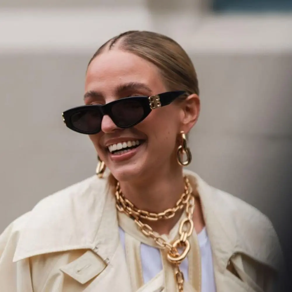 แว่น Balenciaga BB0095S 001 คนใส่