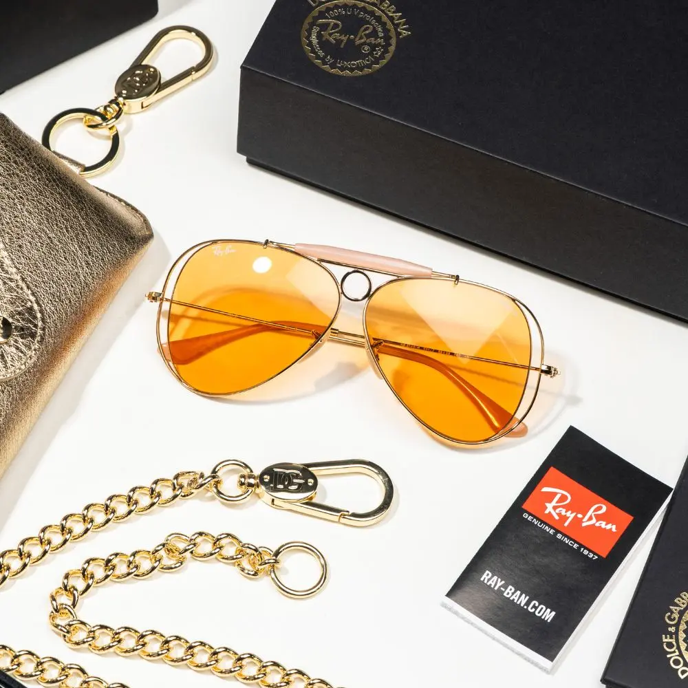 แว่น Ray-Ban RB3138M 001/7 หน้า