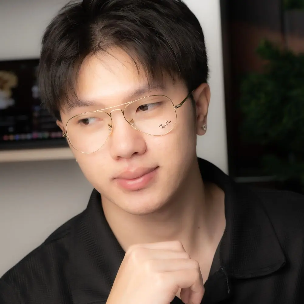 แว่น Ray-Ban RX6489 2500 คนใส่