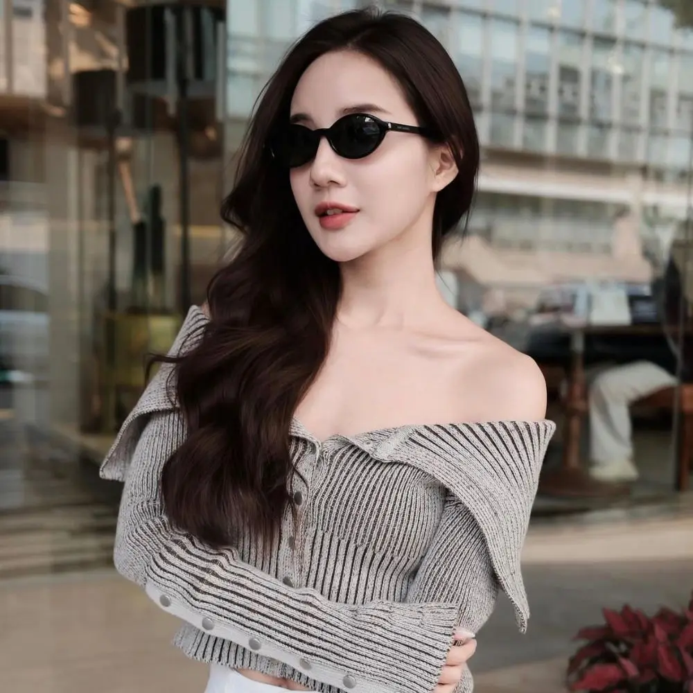 แว่น YSL 751 JEANNE 001 คนใส่